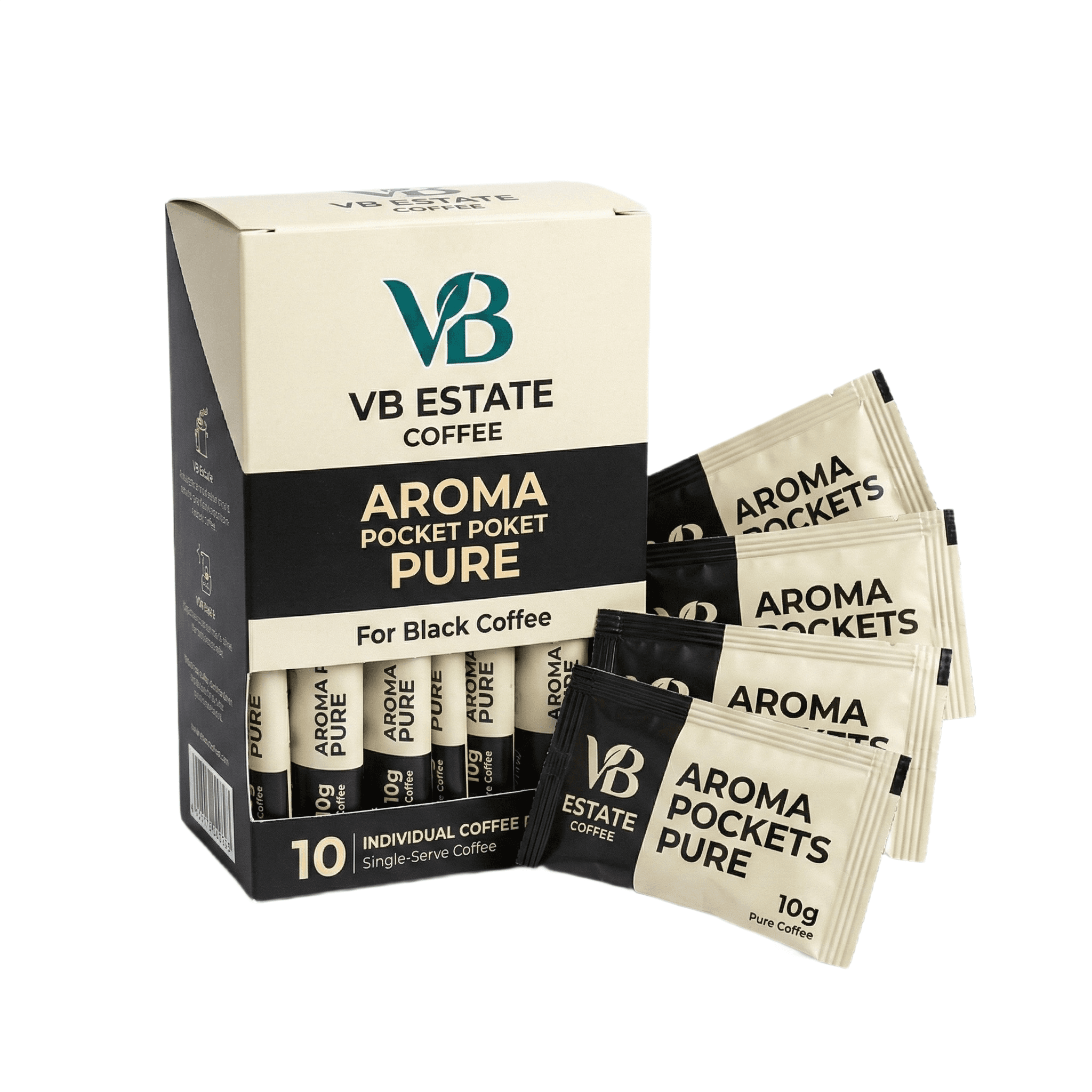 Image of VB Estate Aroma Pocket Pure - Black Coffee